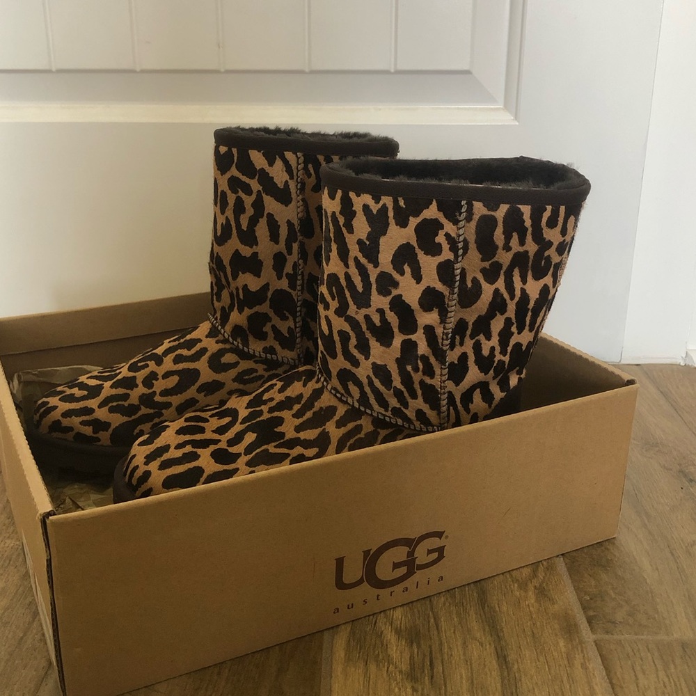 Ugg Cheetah Print Boots